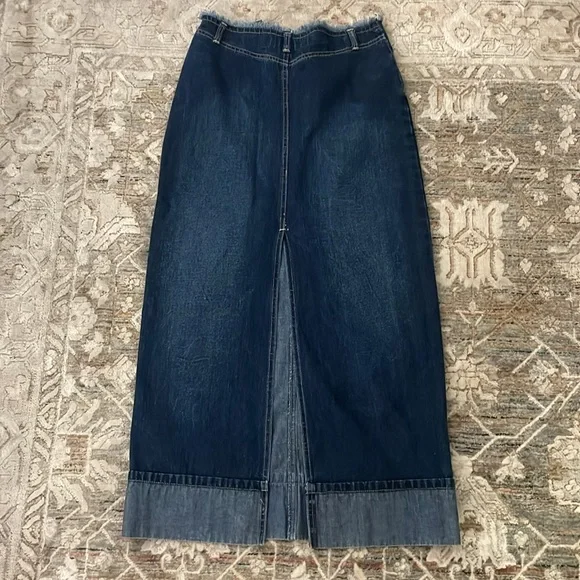 Vintage Maxi denim skirt - Picture 2 of 3